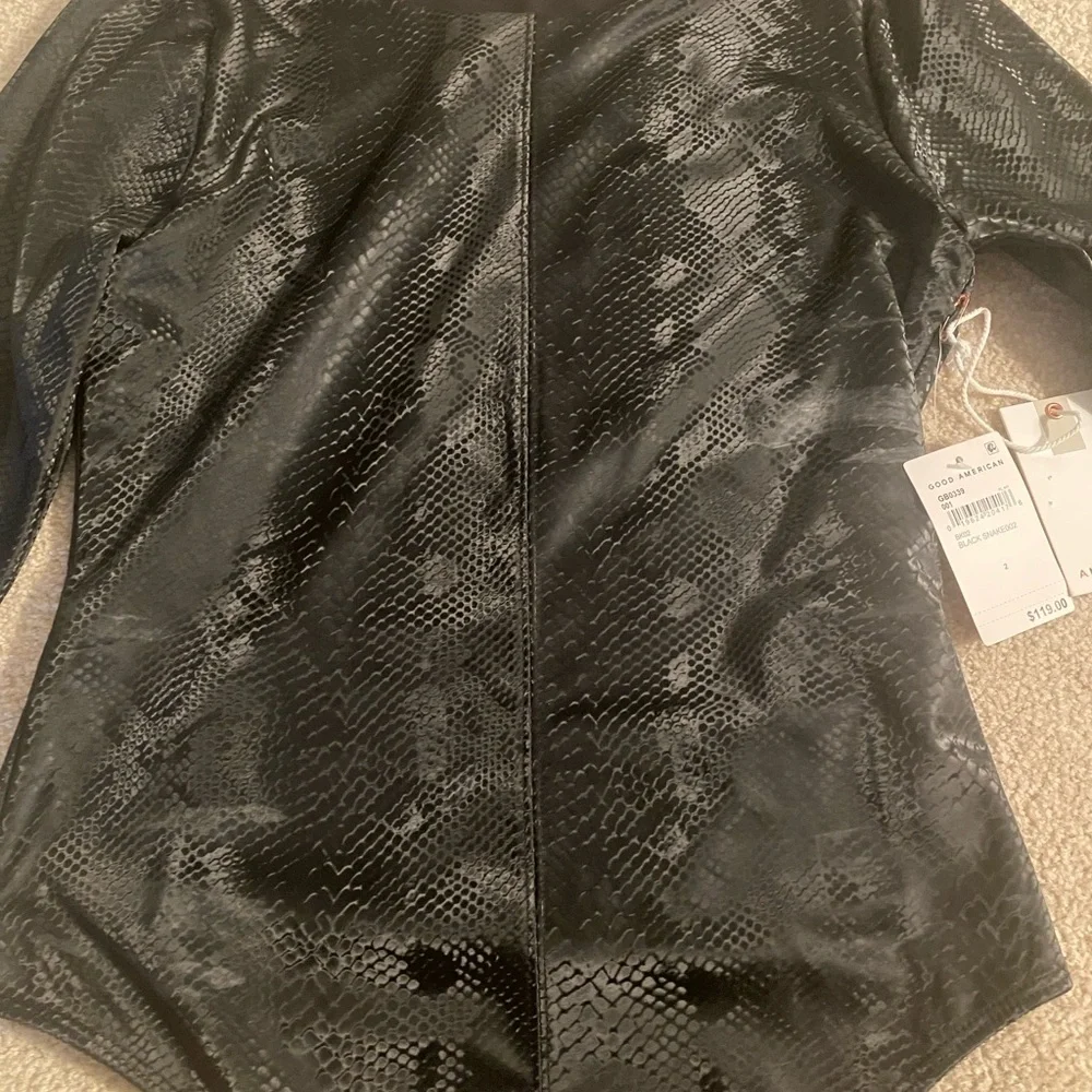 Good American size 2 (us size medium) thong bodysuit NWT - Picture 6 of 11